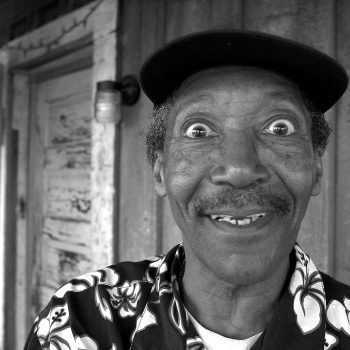 B&W portrait of Willie "Big Eyes" Smith, Hopsons Plantation, Clarksdale, MS