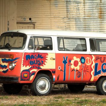 Old VW van, Hopsons Plantation, Clarksdale, MS