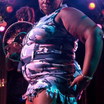 Dancer at blues festival, Clarksdale, Mississippi