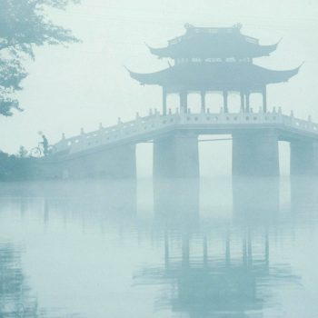 West Lake in mist, Hangzchou, China