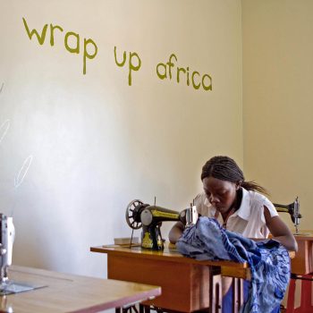 Tailor.Wrap Up Africa, Kampala, Uganda. Opening Our Eyes Movie.