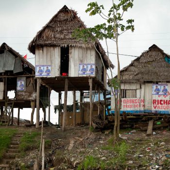 Amazonian village, Peru. Opening Our Eyes Movie.