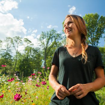 Portrait of female organic farmer, NJ Like A Woman